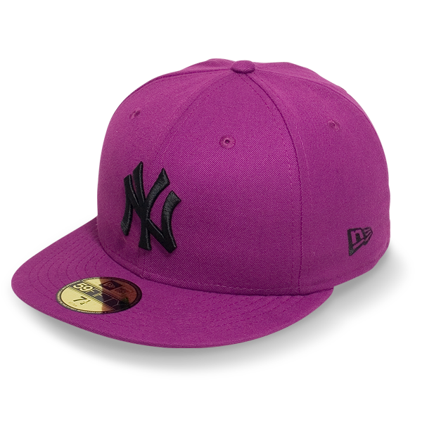 Бейсболка New Era - New York Yankees Basic (grape/black) 59FIFTY Бейсболка New Era - New York Yankees Basic (grape/black) 59FIFTY