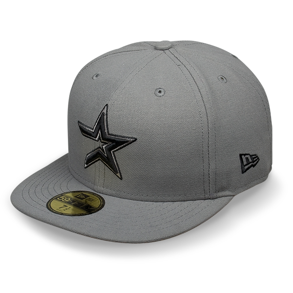 Бейсболка New Era - Houston Astros Basic (storm gray/graphite) 59FIFTY Бейсболка New Era - Houston Astros Basic (storm gray/graphite) 59FIFTY