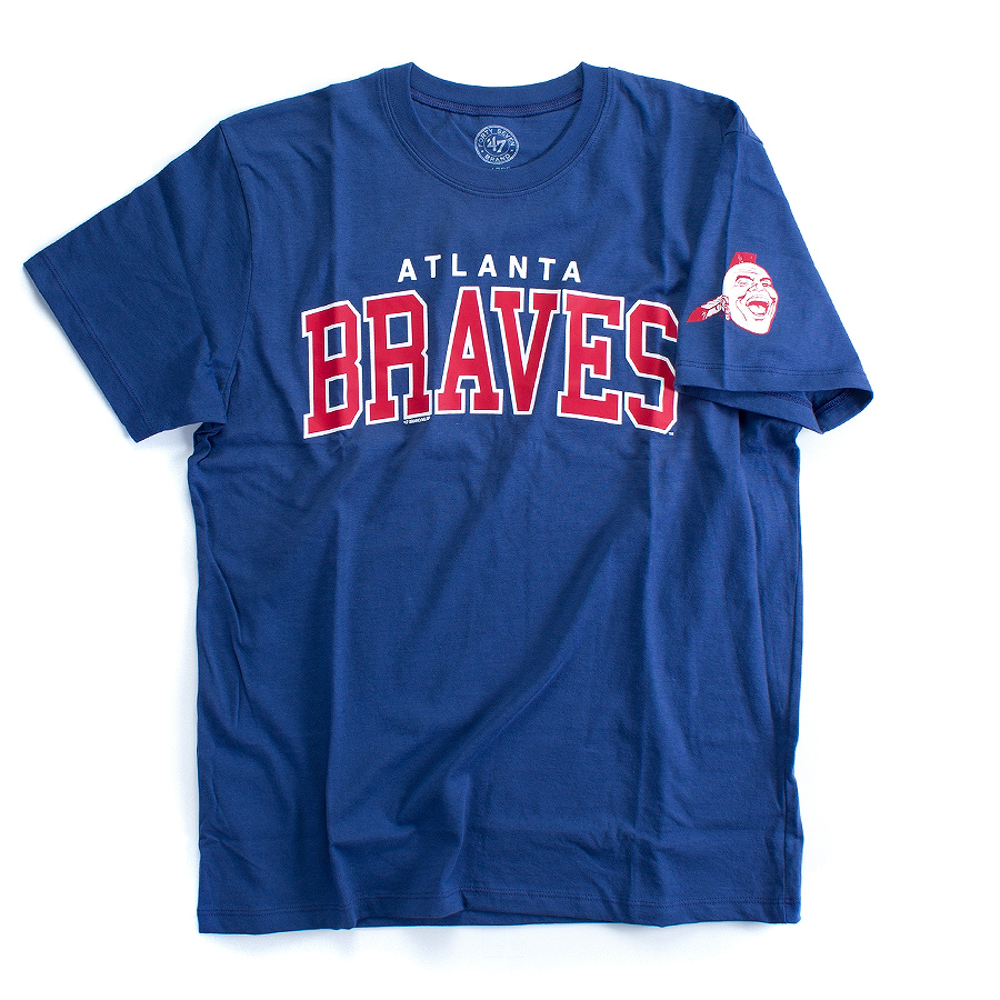 Футболка '47 Brand - Atlanta Braves Frozen Rope Tee