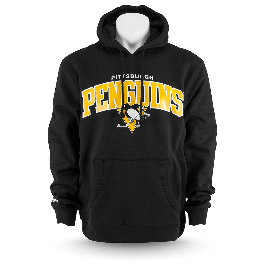 Толстовка Mitchell & Ness - Pittsburgh Penguins Team Arch Hoody