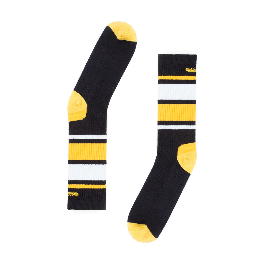 Носки Mitchell & Ness - M&N Tube Socks (black/gold)