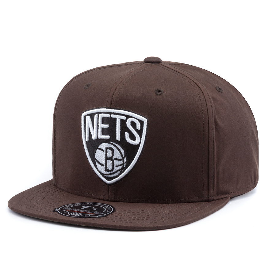 Бейсболка Mitchell & Ness - Brooklyn Nets All Purpose Camo High Crown Fitted