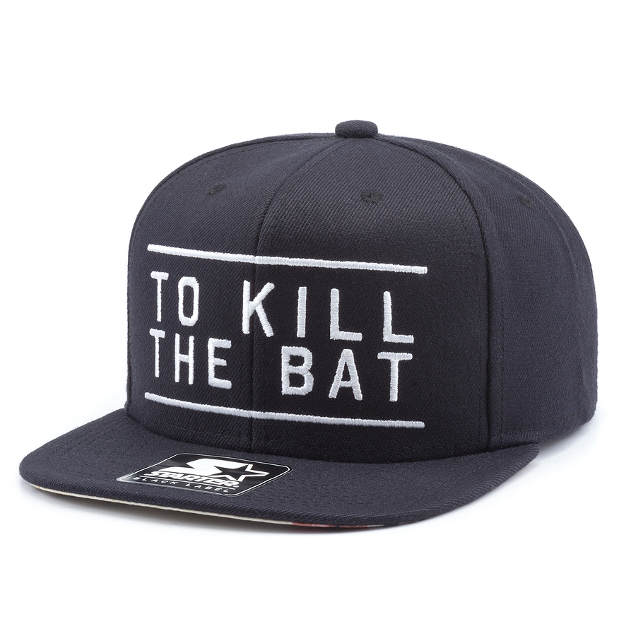 Бейсболка Starter Black Label - Batman Arkham - To Kill The Bat Wordmark Snapback