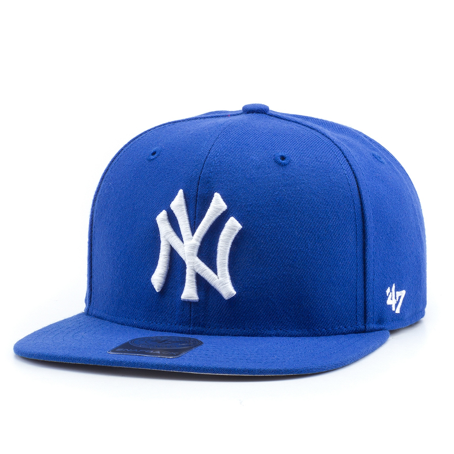Бейсболка '47 Brand - New York Yankees Sure Shot Snapback (sonic blue)