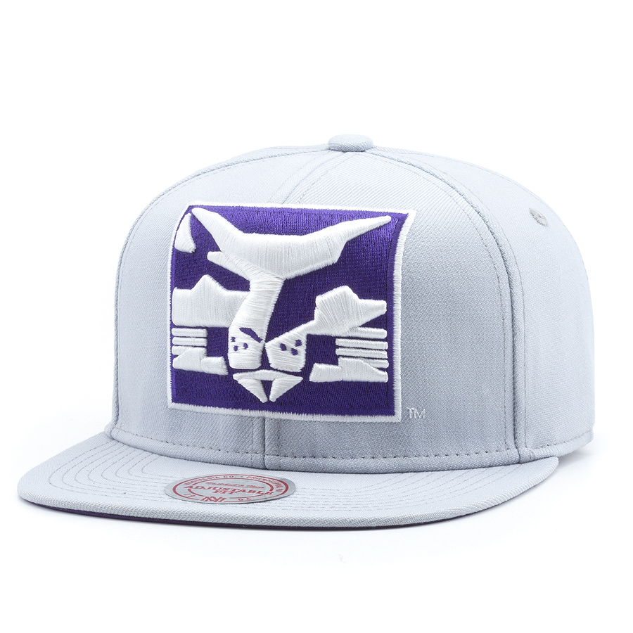 Бейсболка Mitchell & Ness - New York University Violets XL Logo Snapback