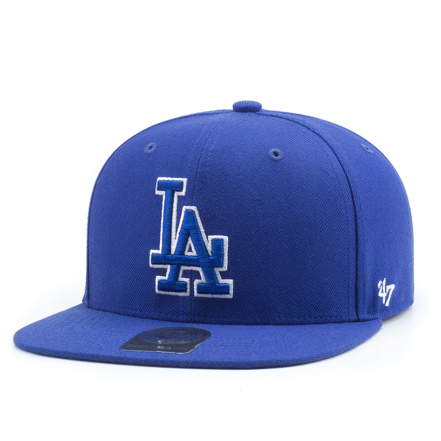 Бейсболка '47 Brand - Los Angeles Dodgers No Shot Snapback (royal)