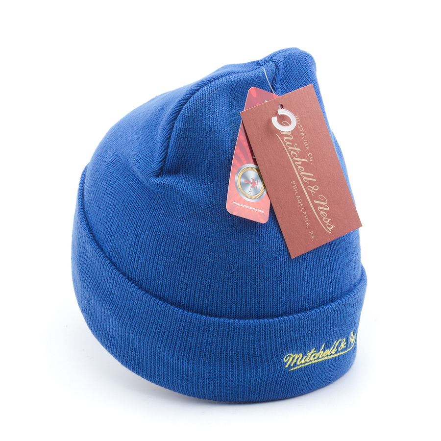 Шапка Mitchell & Ness - Sweden Team Cuffed Knit (royal)
