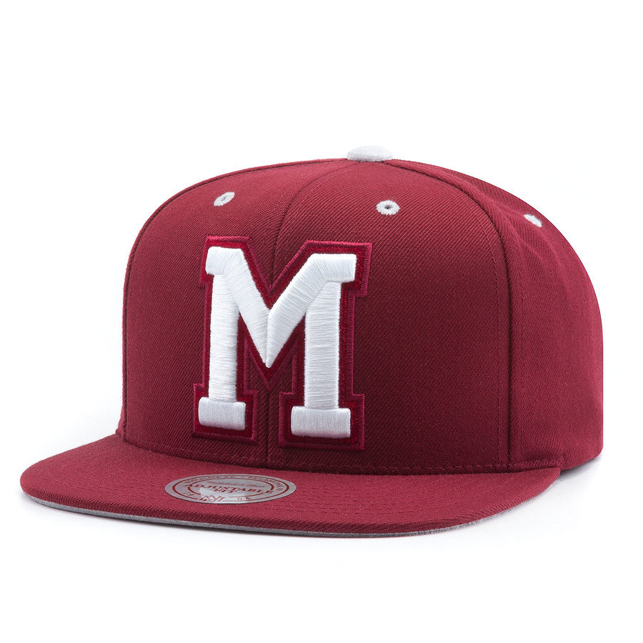 Бейсболка Mitchell & Ness - Montreal Maroons Solid Velour Logo Snapback