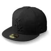 Бейсболка New Era - Chicago White Sox 'Black on Black' 59FIFTY