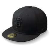 Бейсболка New Era - San Francisco Giants 'Black on Black' 59FIFTY