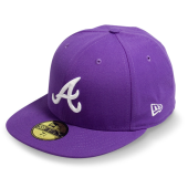 Бейсболка New Era - Atlanta Braves MLB Basic (varsity purple) 59FIFTY