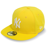 Бейсболка New Era- New York Yankees Basic (cyber yellow) 59FIFTY
