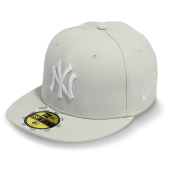 Бейсболка New Era- New York Yankees Basic (ice grey/white) 59FIFTY Kid's