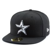 Бейсболка New Era- Houston Astros Basic (black) 59FIFTY