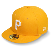 Бейсболка New Era- Pittsburgh Pirates Basic (gold) 59FIFTY