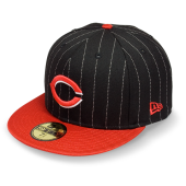Бейсболка New Era- Cincinnati Reds Pinballa 59FIFTY (black/team)