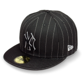 Бейсболка New Era- New York Yankees Pinballa 59FIFTY (black/black)