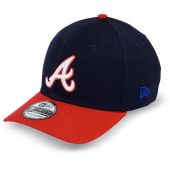 Бейсболка New Era- Atlanta Braves Authentic High Crown 39THIRTY