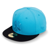 Бейсболка New Era- New York Yankees Pop Tonal (vice blue/black) 59FIFTY
