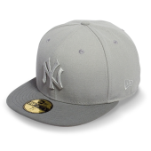 Бейсболка New Era- New York Yankees Pop Tonal (grey/storm gray) 59FIFTY