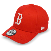 Бейсболка New Era- Boston Red Sox Basic (scarlet/white) 39THIRTY