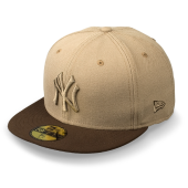 Бейсболка New Era- New York Yankees Pop Tonal (british khaki/brown) 59FIFTY