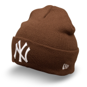Шапка New Era- New York Yankees Rockland Basic (brown/white)