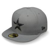 Бейсболка New Era- Houston Astros Basic (storm gray/graphite) 59FIFTY