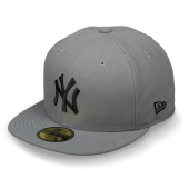 Бейсболка New Era- New York Yankees Basic (storm gray/graphite) 59FIFTY