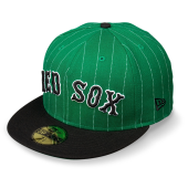 Бейсболка New Era- Boston Red Sox Pin Script (kelly/black) 59FIFTY