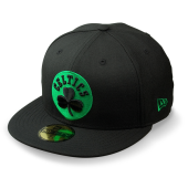 Бейсболка New Era- Boston Celtics Basic (black/kelly) 59FIFTY