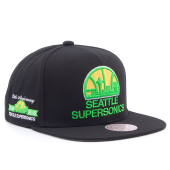 Бейсболка Mitchell & Ness - Seattle Supersonics Neon Tropical Snapback