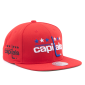 Бейсболка Mitchell & Ness - Washington Capitals Alternate Flip Snapback