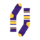 Носки Mitchell & Ness - M&N Tube Socks (purple/gold)