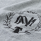 Футболка Mitchell & Ness - M&N Beveled Logo Tee (gray/navy)