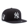 Бейсболка '47 Brand - New York Yankees Sure Shot BlackWhite Snapback
