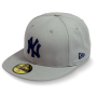 Бейсболка New Era - New York Yankees MLB Basic Pop Undervisor (grey/lt.navy) 59FIFTY