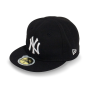 Бейсболка New Era- New York Yankees Basic (black/white) Infant 59FIFTY