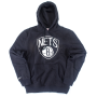 Толстовка Mitchell & Ness - Brooklyn Nets Team Logo Hoody (black)