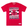 Футболка Mitchell & Ness - Chicago Bulls Gradient Tailored Tee (red)