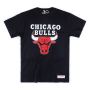 Футболка Mitchell & Ness - Chicago Bulls Team Logo Tee (black)