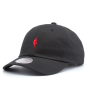 Бейсболка Mitchell & Ness - Little Dribbler Dad Hat (black/red)