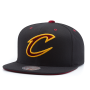 Бейсболка Mitchell & Ness - Cleveland Cavaliers Solid Velour Logo Snapback