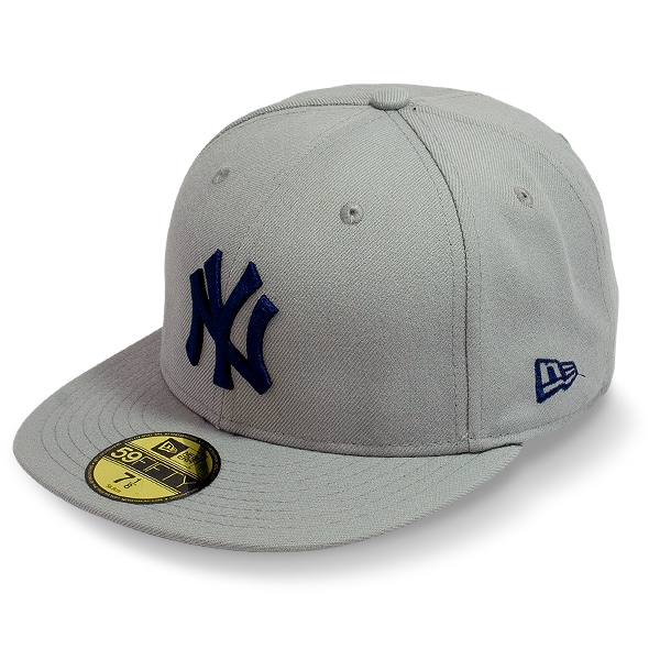 Бейсболка New Era - New York Yankees MLB Basic Pop Undervisor (grey/lt.navy) 59FIFTY