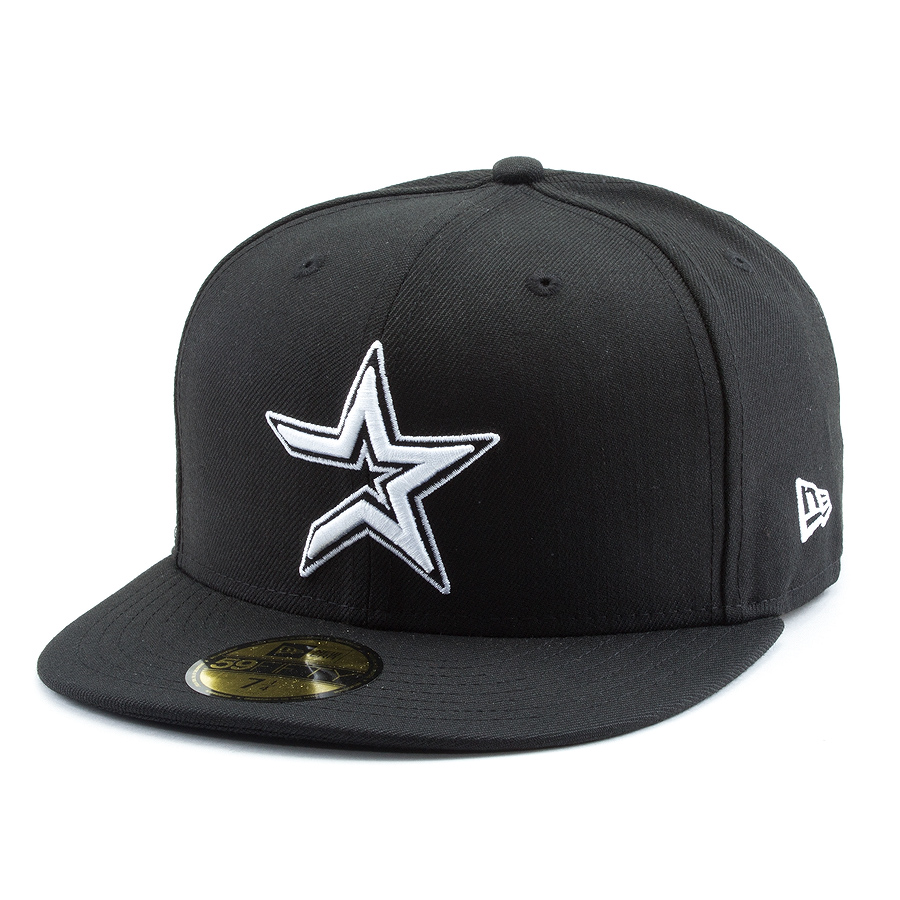 Бейсболка New Era - Houston Astros Basic (black) 59FIFTY