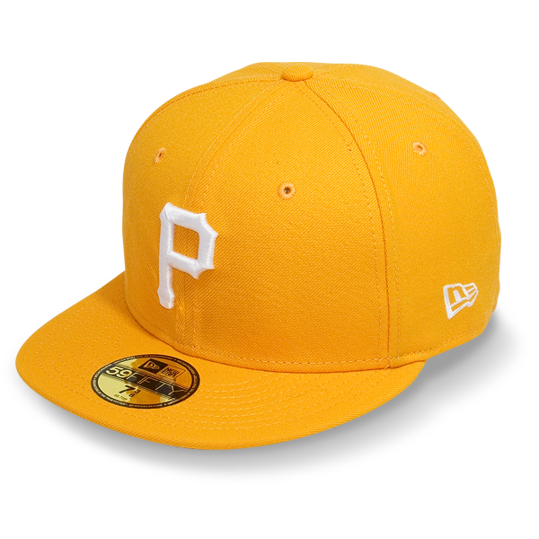 Бейсболка New Era - Pittsburgh Pirates Basic (gold) 59FIFTY