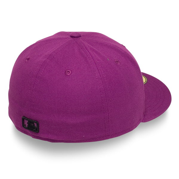 Бейсболка New Era - New York Yankees Basic (grape/black) 59FIFTY