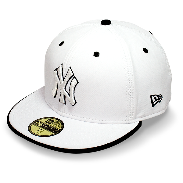 Бейсболка New Era - New York Yankees Overlock (white) 59FIFTY Бейсболка New Era - New York Yankees Overlock (white) 59FIFTY
