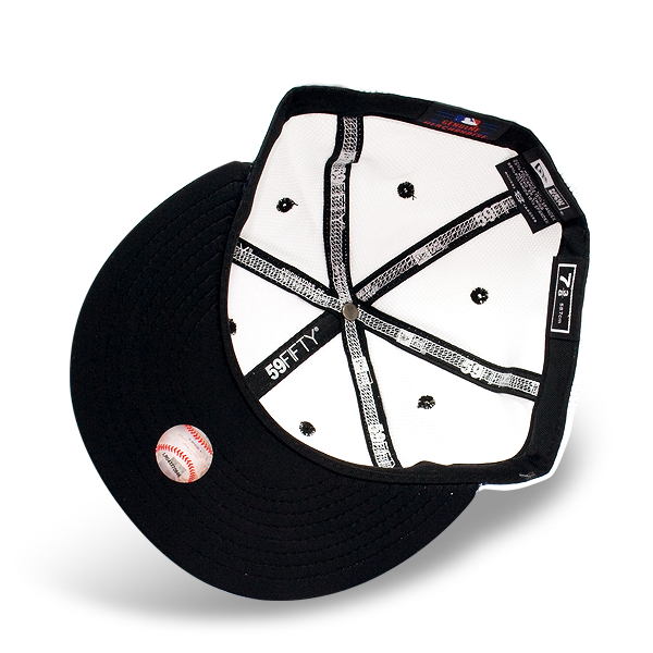 Бейсболка New Era - New York Yankees Overlock (white) 59FIFTY Бейсболка New Era - New York Yankees Overlock (white) 59FIFTY