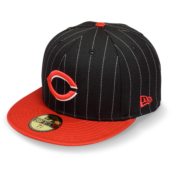 Бейсболка New Era - Cincinnati Reds Pinballa 59FIFTY (black/team)
